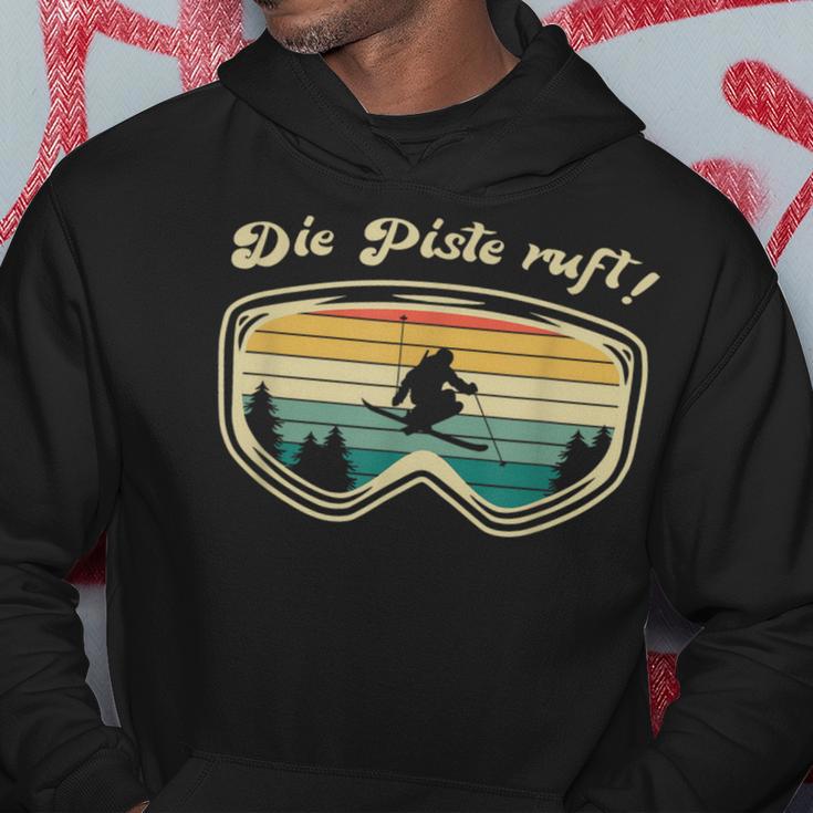 Skifahrer Herrenintage Skifahren Skifahrer Geschenk Kapuzenpullover Lustige Geschenke