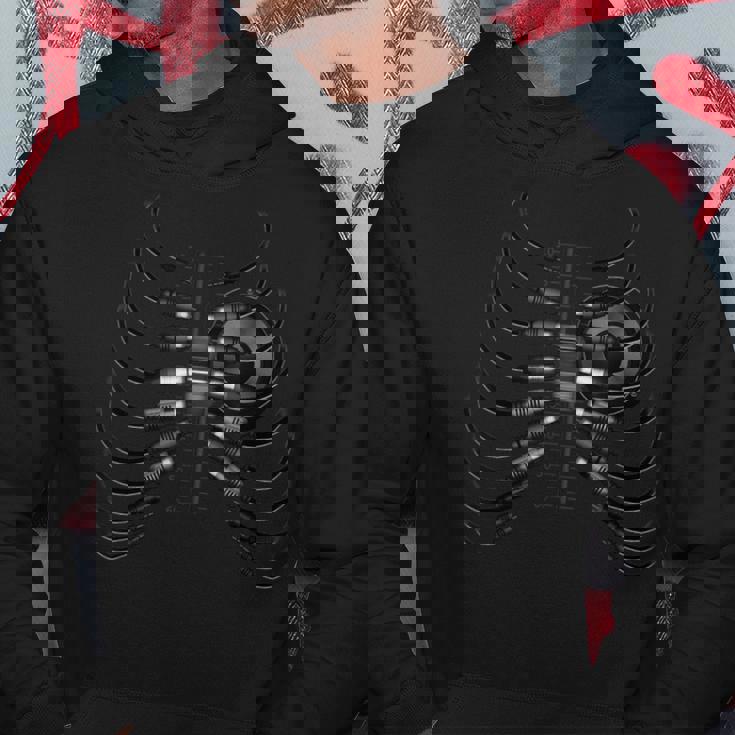 Sound Engineer Rib Cage Wired For Sound Sudadera Regalos divertidos
