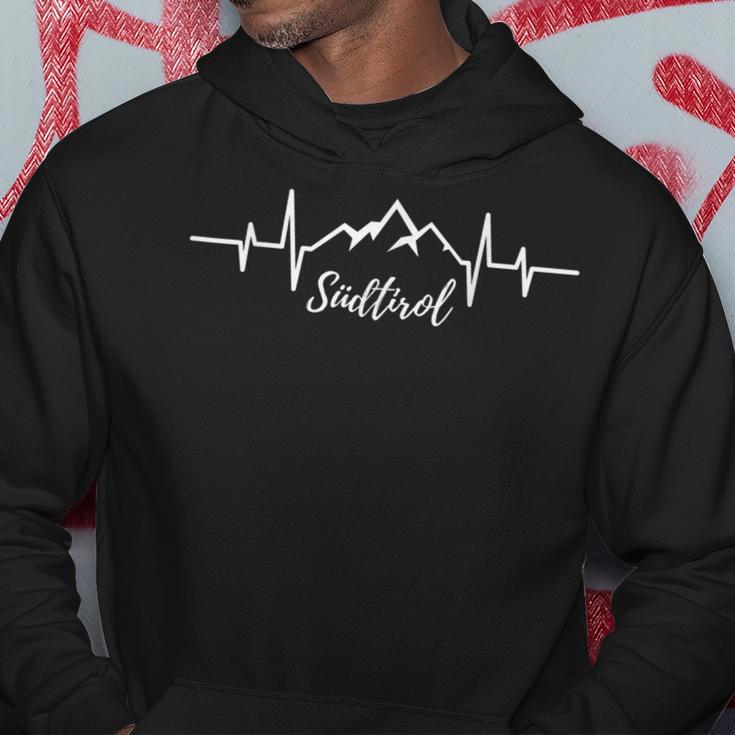 South Tyrol Mountains Heartbeat For Alps Lovers Kapuzenpullover Lustige Geschenke