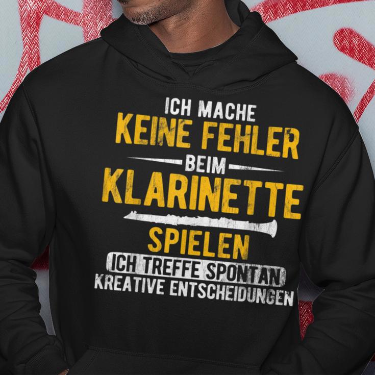 Spontan Kreative Decisions Music Clarinet Kapuzenpullover Lustige Geschenke