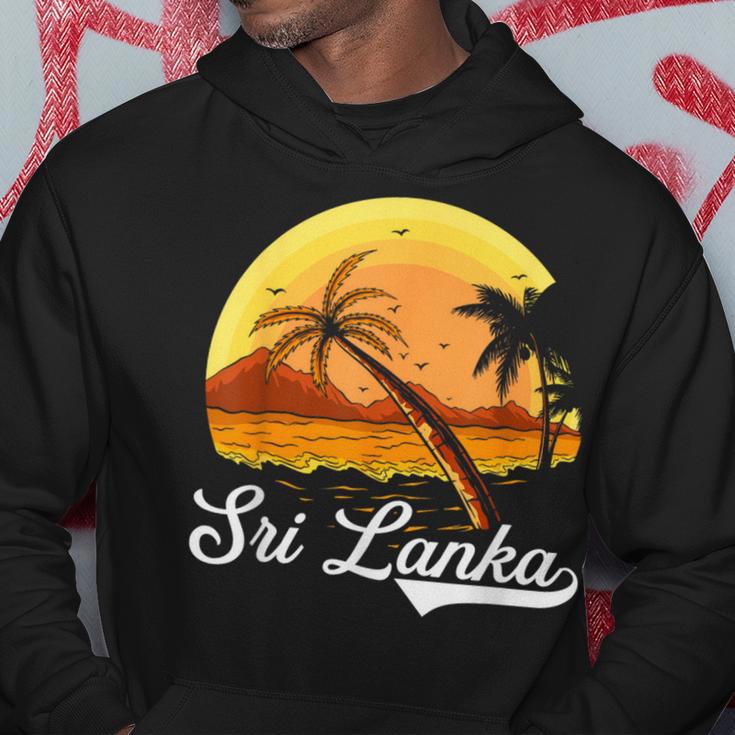 Sri Lanka Palm Tree Ocean Summer Holiday Sri Lanka S Kapuzenpullover Lustige Geschenke