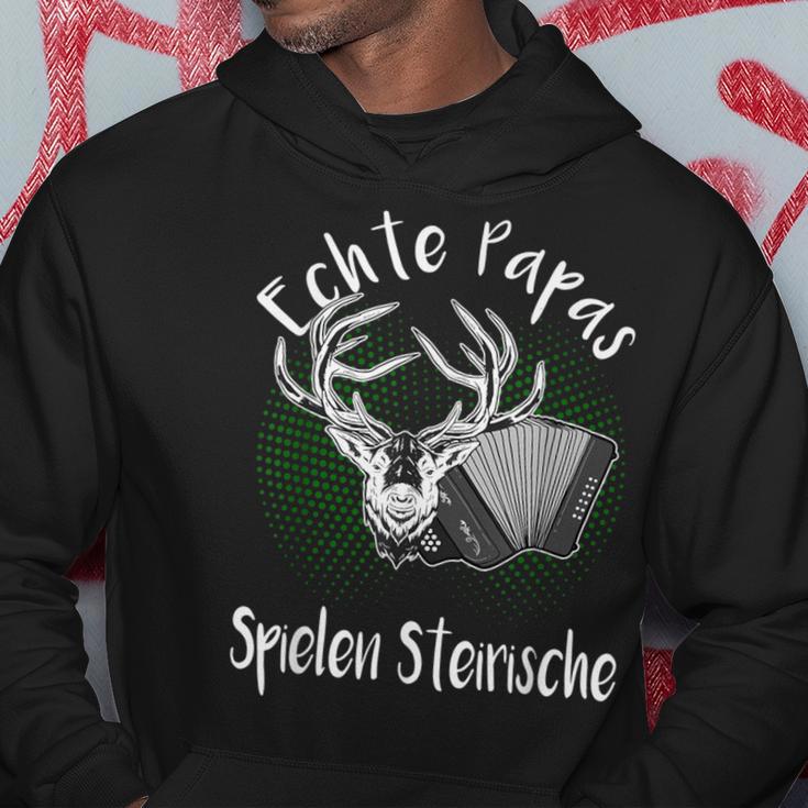 Steirische Harmonica Steirer Papa Kapuzenpullover Lustige Geschenke