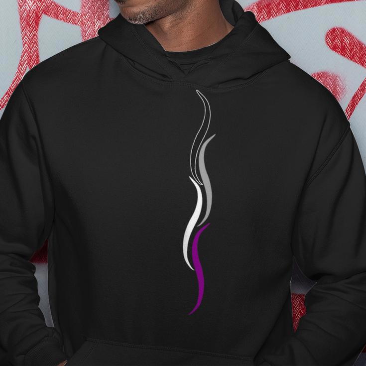 Subtle Asexual Pride Lines Asexuality Ace Pride Flag Kapuzenpullover Lustige Geschenke