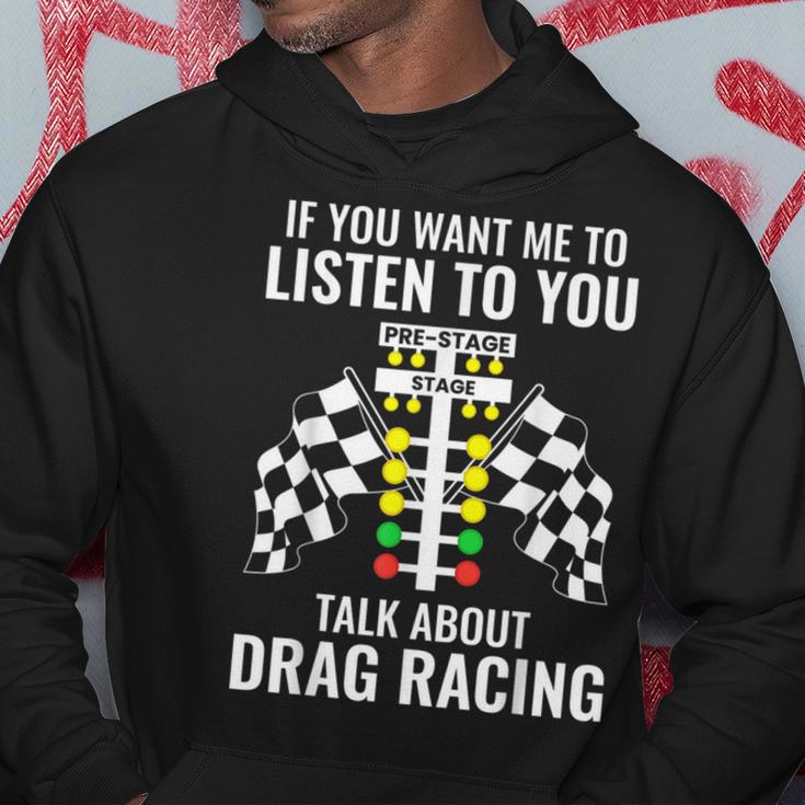 Talk About Dragracing Dragracing Kapuzenpullover Lustige Geschenke