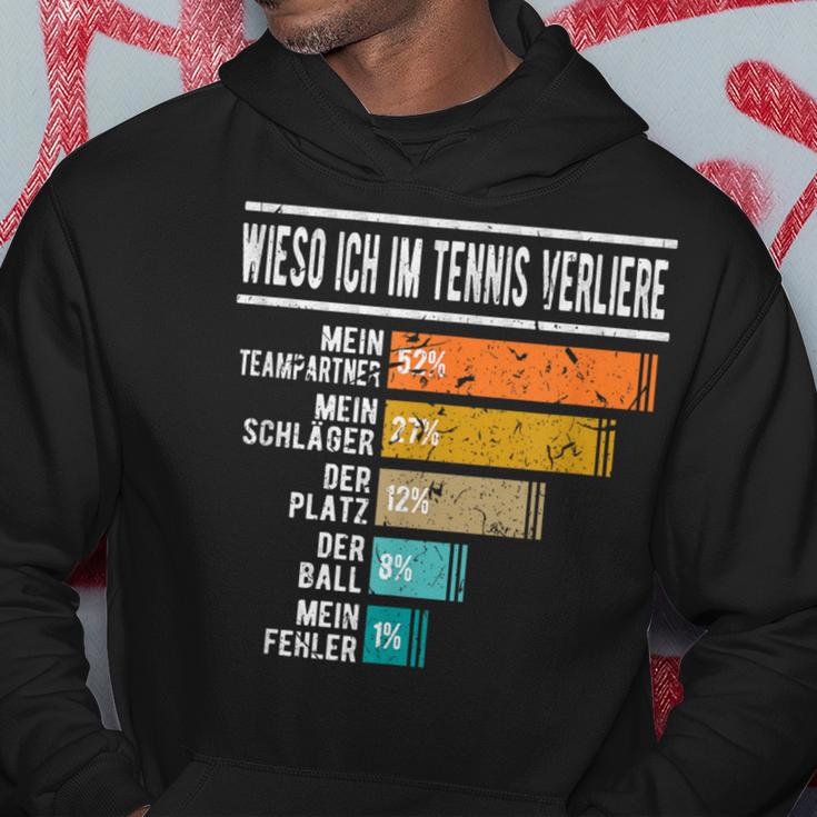 Tennis Wieso Ich Im Tenniserlose Wieso Ich Im S Kapuzenpullover Lustige Geschenke