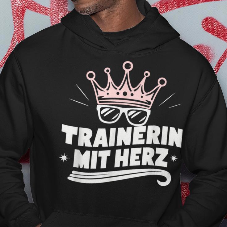 Trainer With Heart Fitness Dance Football Farewell Kapuzenpullover Lustige Geschenke