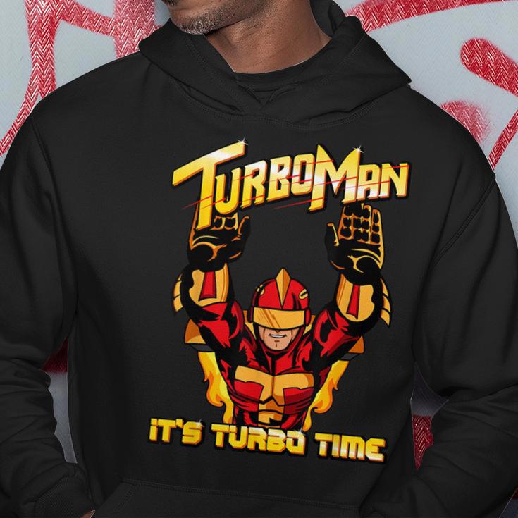 Turbo Man It's Turbo Time Kapuzenpullover Lustige Geschenke