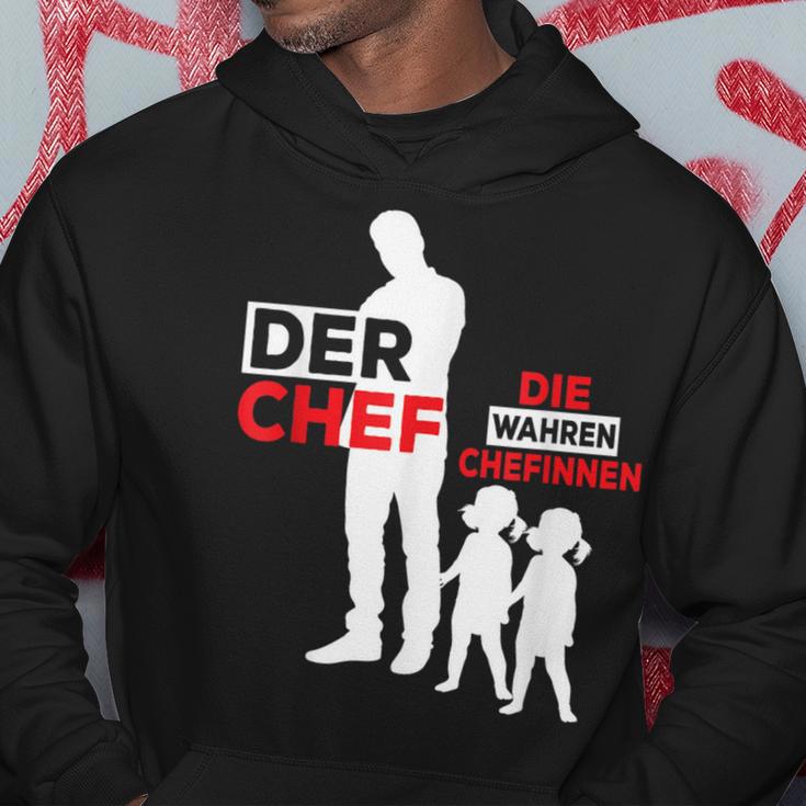 Twin Papa Der Chef Gemini Papa Kapuzenpullover Lustige Geschenke