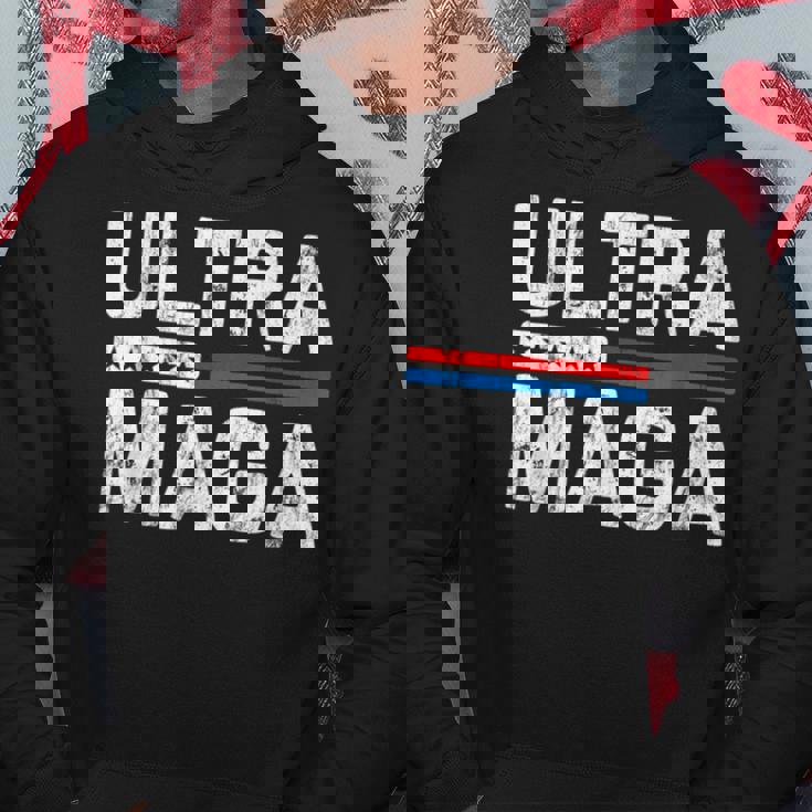 Ultra Maga Orgulloso Diseño De Partidario De Ultra-Maga Trump Orgulloso Sudadera Regalos divertidos