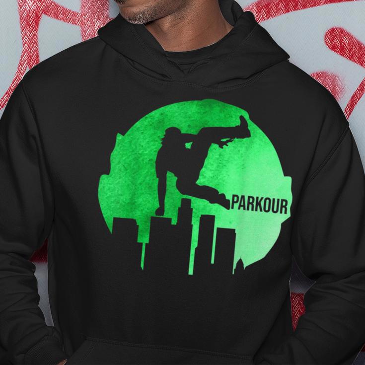 Urbanes Traceurs Parcour Pakour Free Running Motif Kapuzenpullover Lustige Geschenke