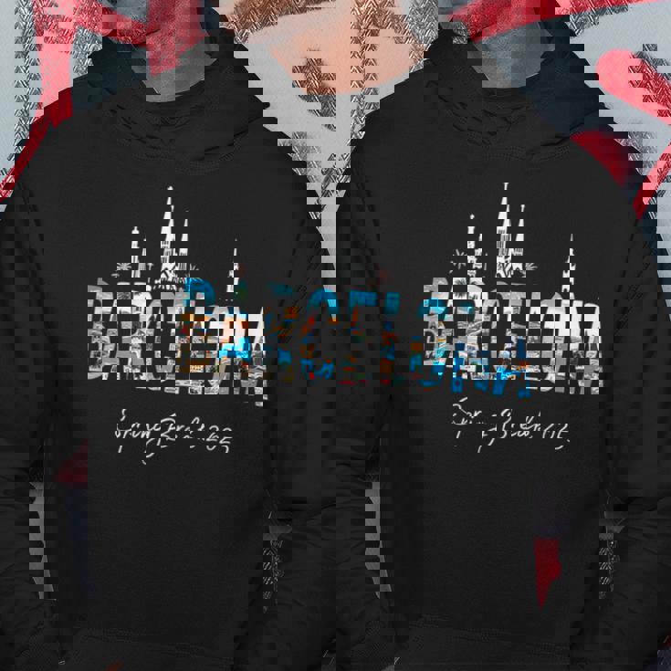 Vacaciones De Primavera En Barcelona Travel 2025 Sin Mangas Sudadera Regalos divertidos