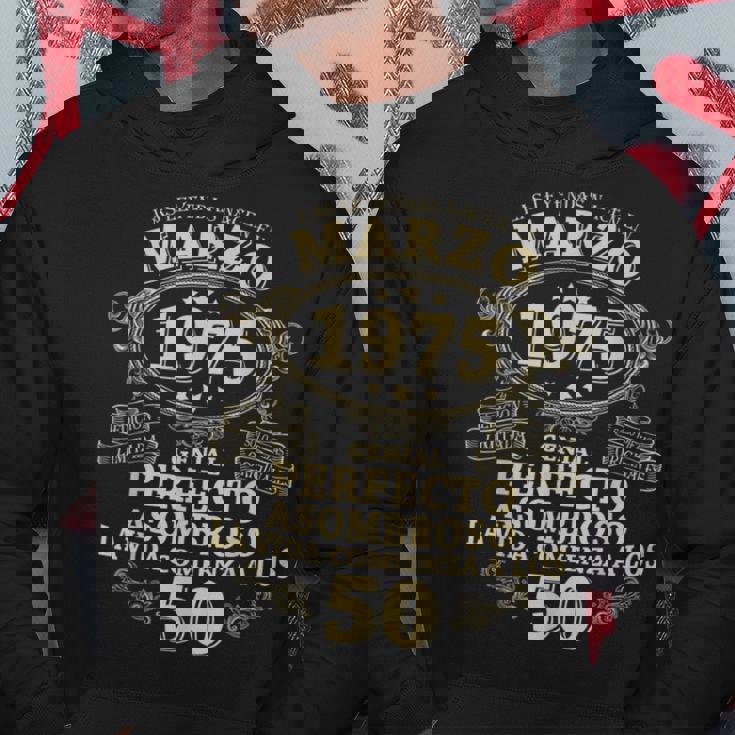Vintage 1975 50 Años Las Leyendas Nacen En Marzo 1975 Sudadera Regalos divertidos