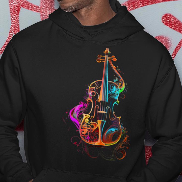 Violin Colourfuliolin Foriolinists Kapuzenpullover Lustige Geschenke