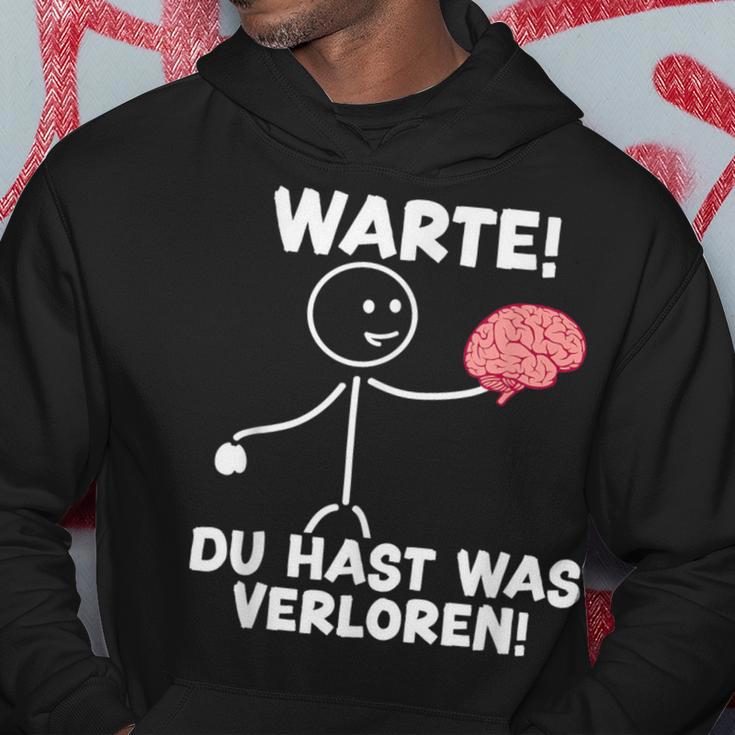 Warte Du Hast Waserloren Lustiger Spruch Kapuzenpullover Lustige Geschenke