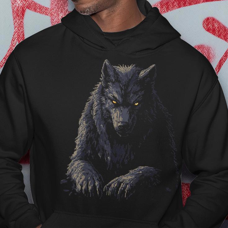 Werewolf Mythical Motif Fantasy Illustration Werewolf Kapuzenpullover Lustige Geschenke