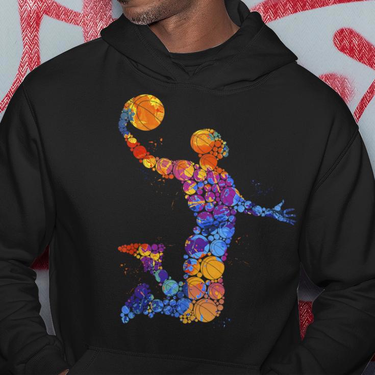 Young Basketball Graphic Player Kapuzenpullover Lustige Geschenke