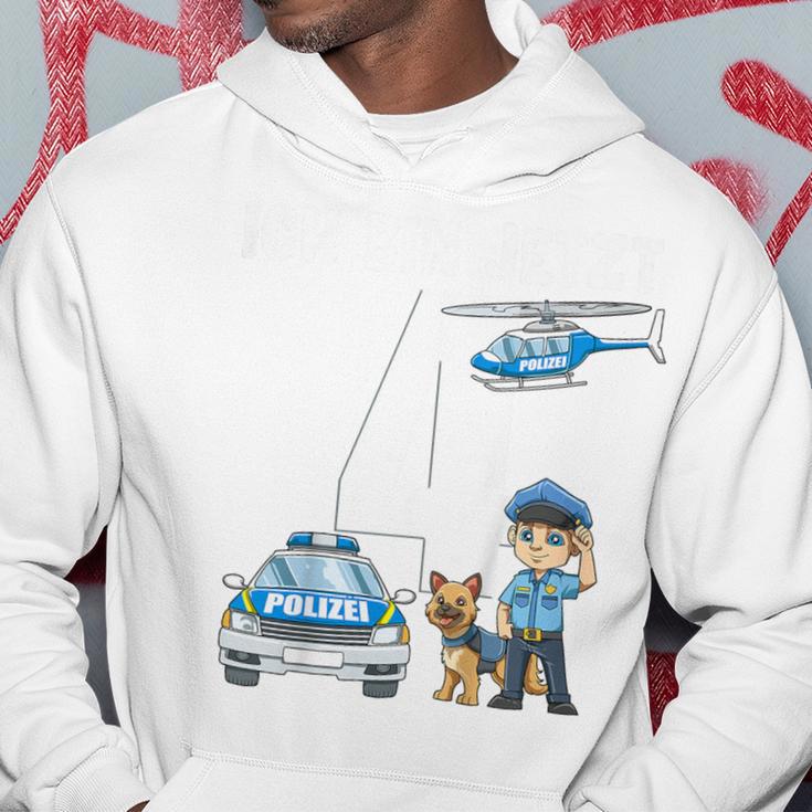 Children's 4Th Birthday Police Boy 4 Years Kapuzenpullover Lustige Geschenke