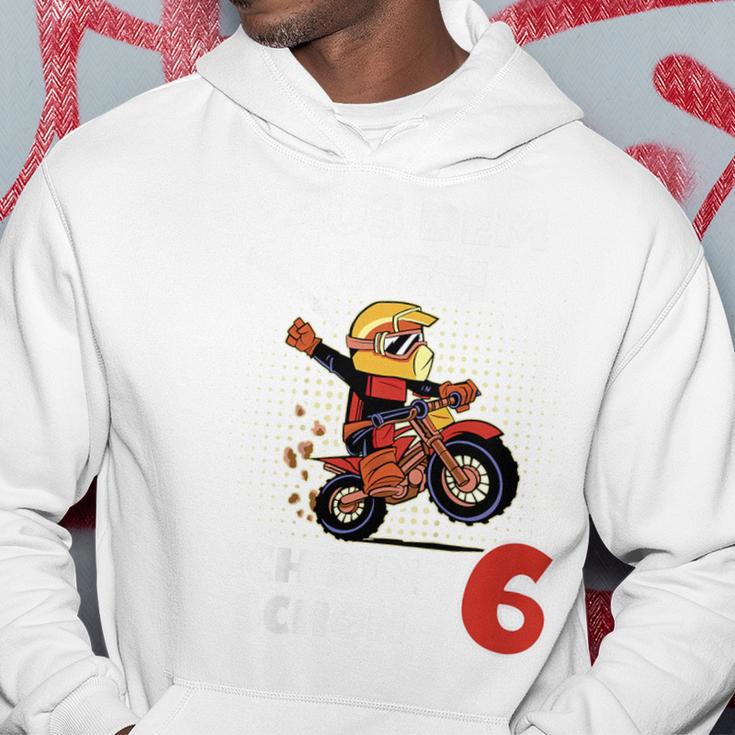 Children's 6Th Birthday Aus Dem Weg Ich Bin Schon 6 Years Motorcycle Kapuzenpullover Lustige Geschenke