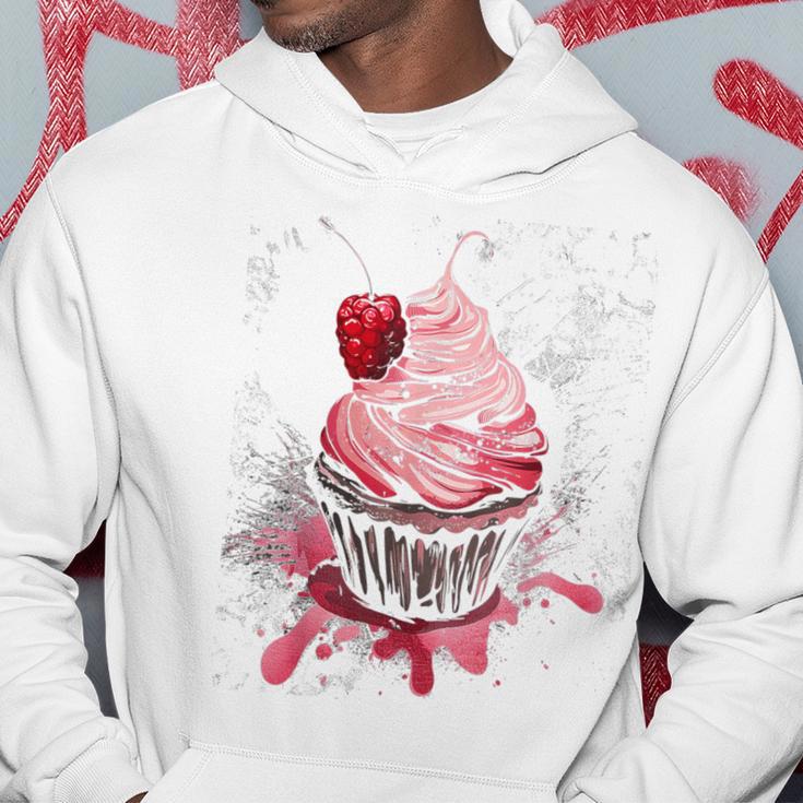 Cupcake-Weinlese Kapuzenpullover Lustige Geschenke