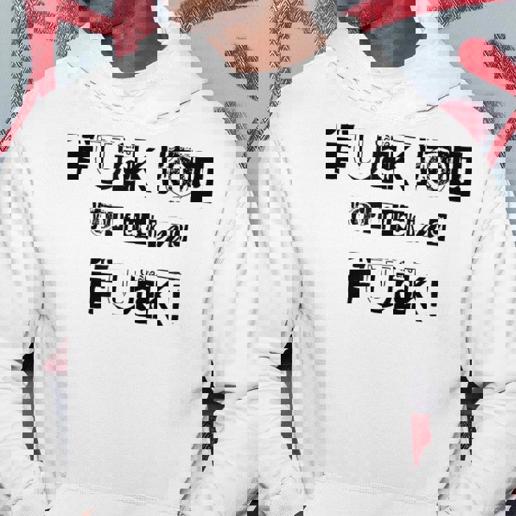 Fuck You Fucking Fucking 5 Lettres Qui Disent Tout Sweat à capuche Cadeaux drôles