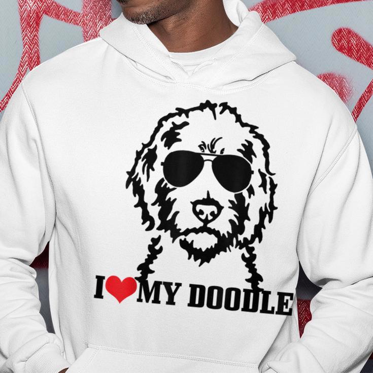 Goldendoodle I Love My Doodle Labradoodle Golden Doodle Dog Kapuzenpullover Lustige Geschenke