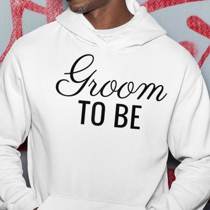 Groom To Be Script Wedding And BrideKapuzenpullover Lustige Geschenke