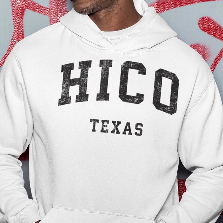 Hico Texas Tx Sportifintage Sweat à capuche Cadeaux drôles