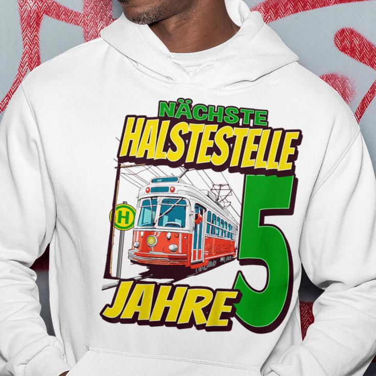 Ich Bin 5 Straßenbahnen Straßenbahn Children's Birthday Party Kapuzenpullover Lustige Geschenke