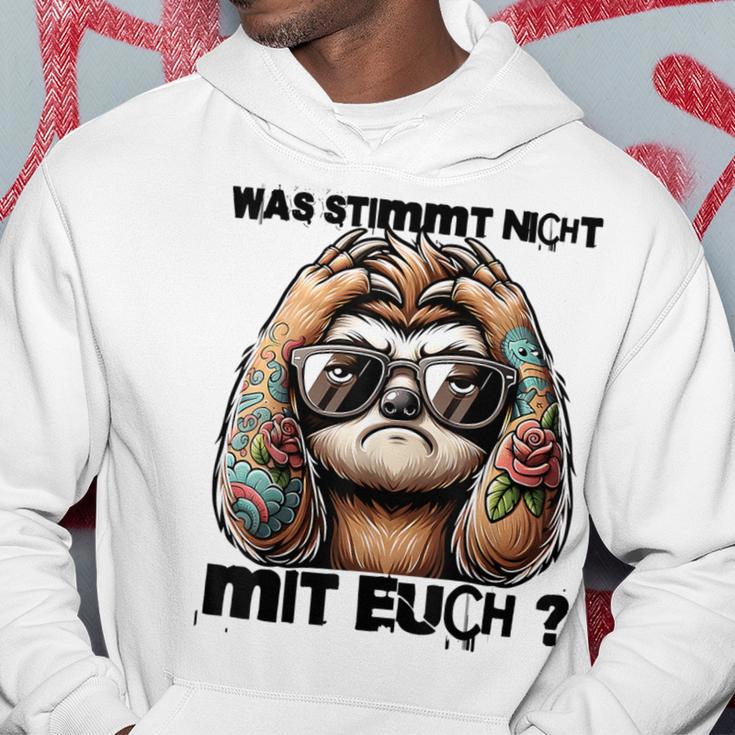 Ich Hasse Menschen Was Stimmt Denn Mit Dir Nicht Kapuzenpullover Lustige Geschenke