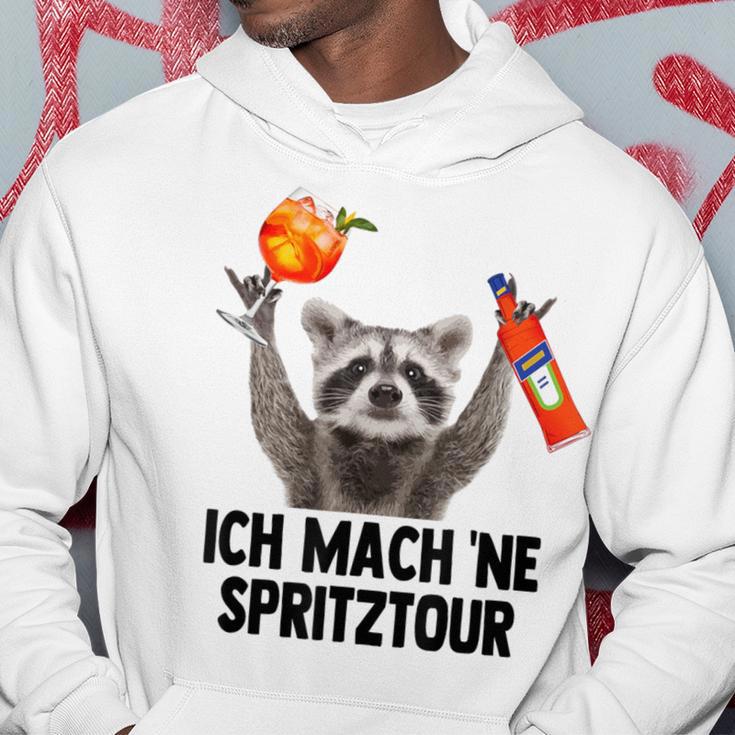 Ich Mach Ne Spritztour X Waschbär Meme Racoon X Pedro Spritz Kapuzenpullover Lustige Geschenke