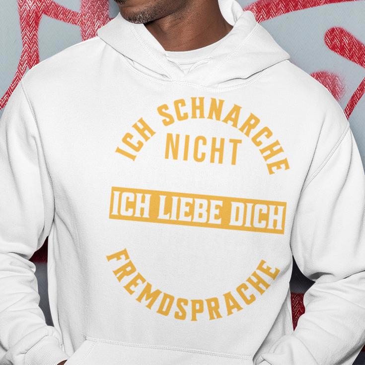 Ich Schnarche Nicht Schnarcher Lustiger Spruch Schnarchen Kapuzenpullover Lustige Geschenke