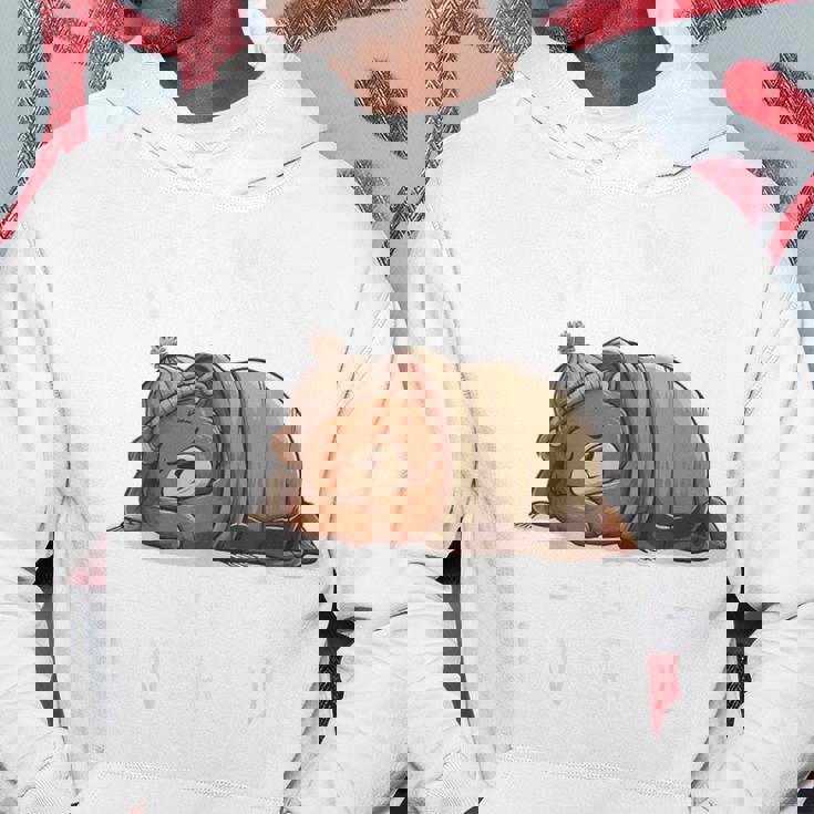 Idee Cadeau Citation Drôle Ours Brun En Hibernation Sweat à capuche Cadeaux drôles