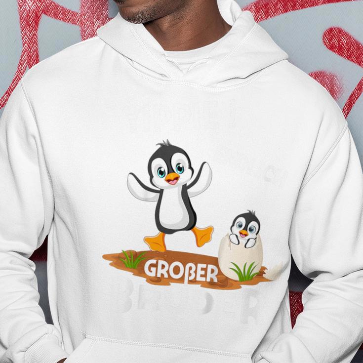 Kinder Endlich Großer Bruder Son Sibling Penguin Kapuzenpullover Lustige Geschenke