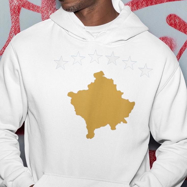 Kosovo Flag Nation Cosovaria Supporter Kosovo Blue Kapuzenpullover Lustige Geschenke