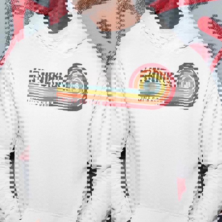 I Love Kendrick Personalizado Retro Sunset Primer Nombre Sudadera Regalos divertidos