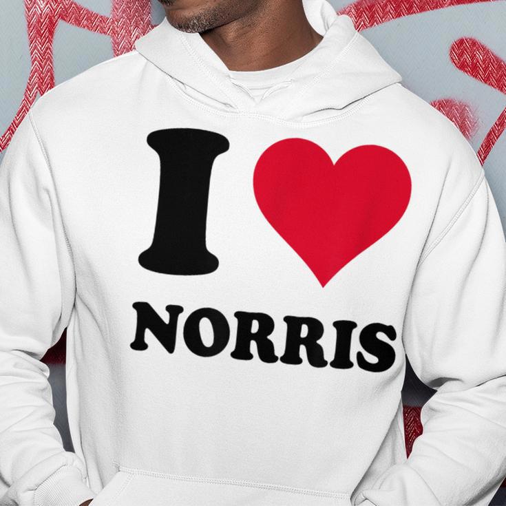 I Love Norris Kapuzenpullover Lustige Geschenke