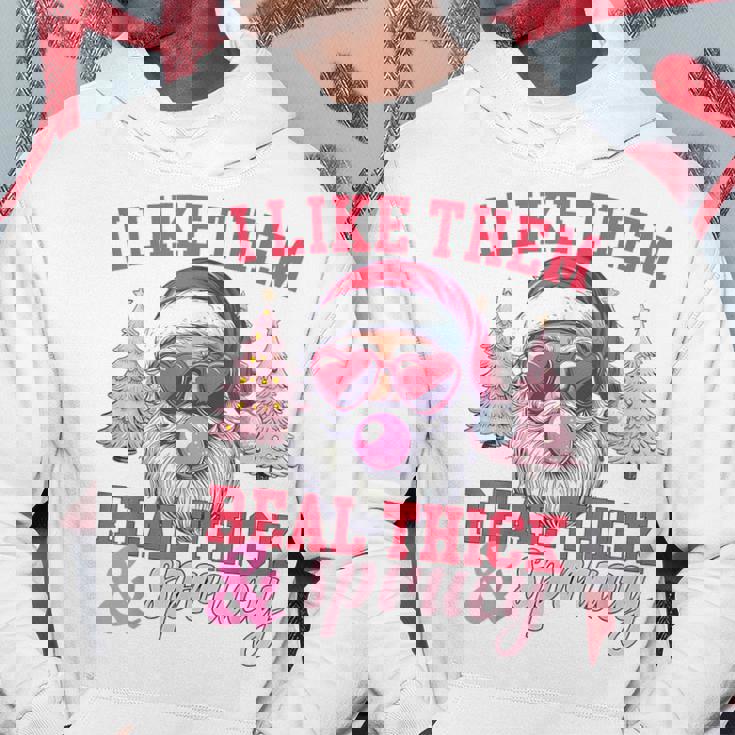 I Like Them Real Thick And Sprucey Christmas Hoodie Unique Gifts