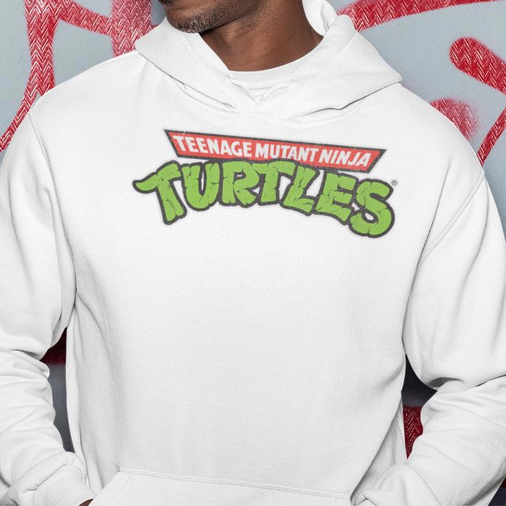 Nage Mutant Ninja Turtles Retro Logo Blue Kapuzenpullover Lustige Geschenke