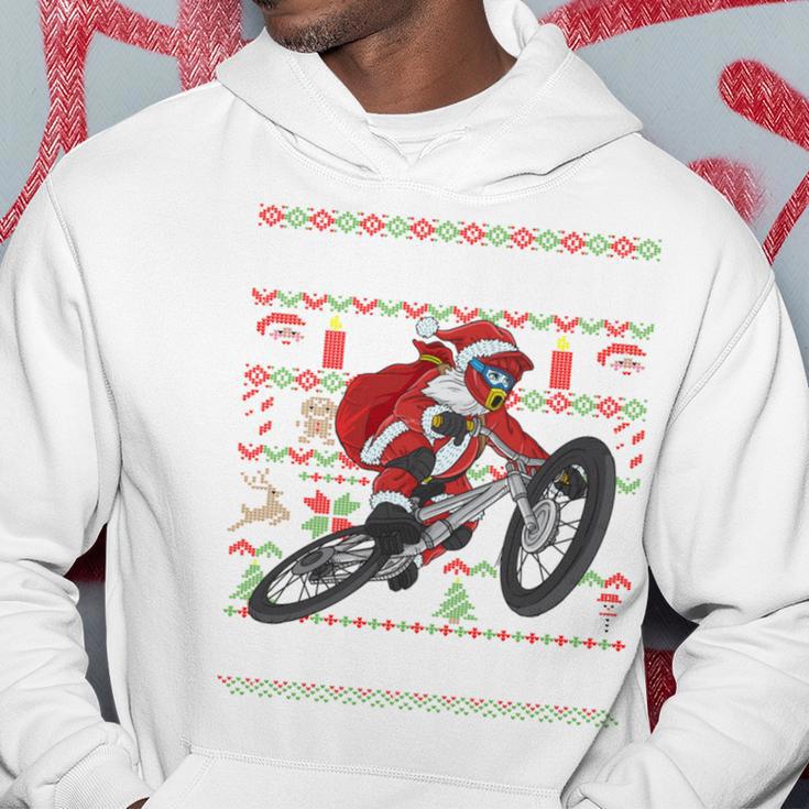 Oh What Fun It Is To Ride Mountain Bike Mtb Ugly Christmas Kapuzenpullover Lustige Geschenke