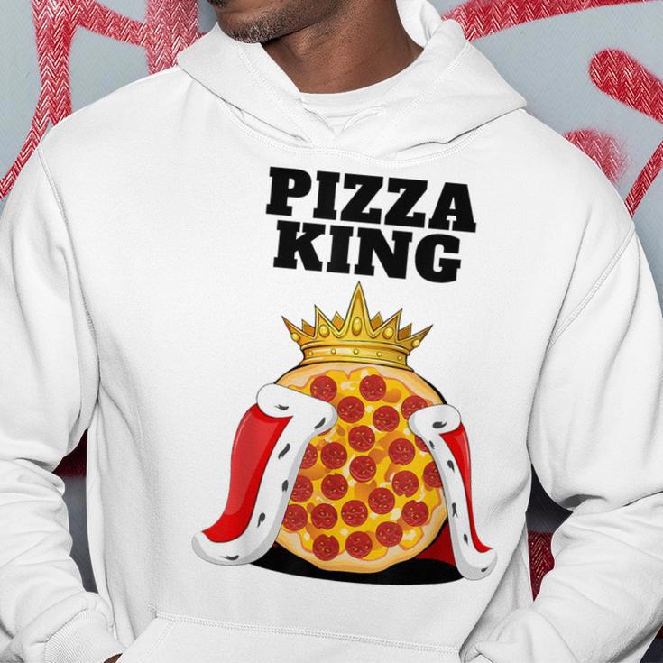 Pizza King Pizza Lovers Kapuzenpullover Lustige Geschenke