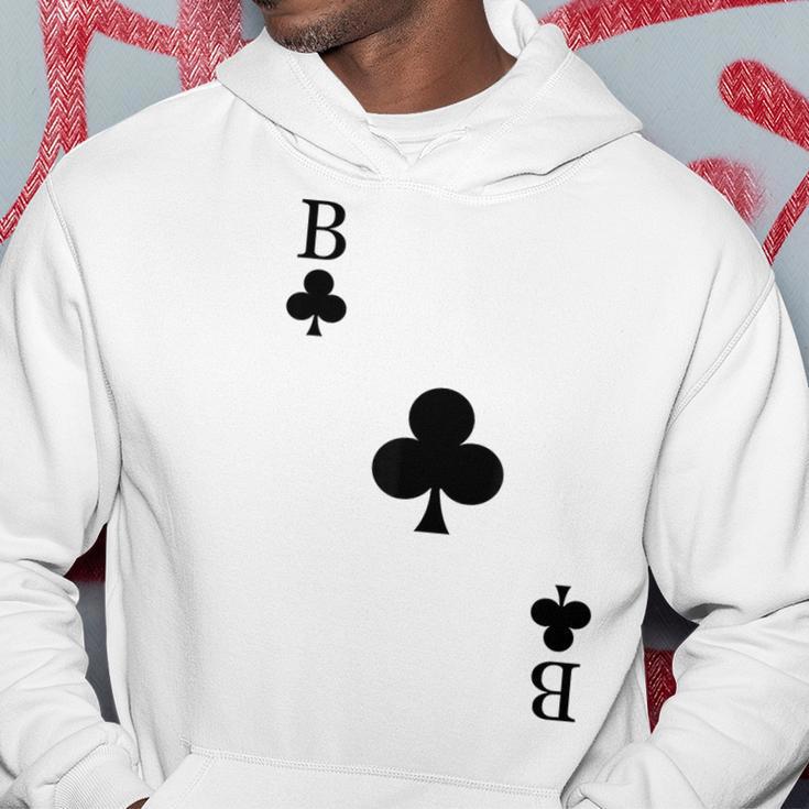 Playing Card Cross Bube Card Game Day Carnival Costume Kapuzenpullover Lustige Geschenke