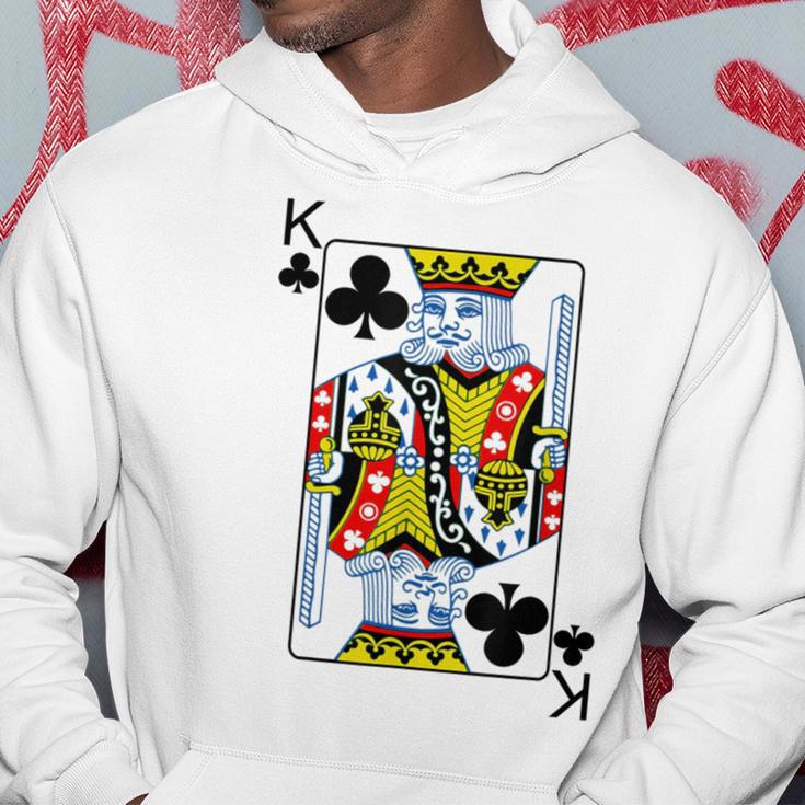 Playing Card King Of Clubs I Cross King S Kapuzenpullover Lustige Geschenke