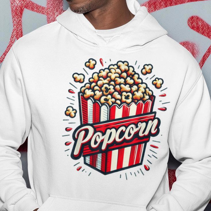 Popcorn Damen Kapuzenpullover Lustige Geschenke