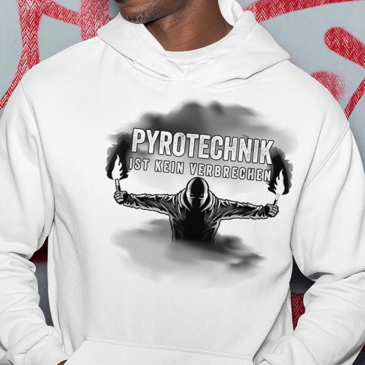 Pyrotechnik Ist Keinerrime Pyro Bengalo Blue Kapuzenpullover Lustige Geschenke