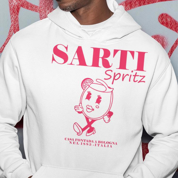 Sarti Spritz Cocktail Back Print Italiano Originale Kapuzenpullover Lustige Geschenke