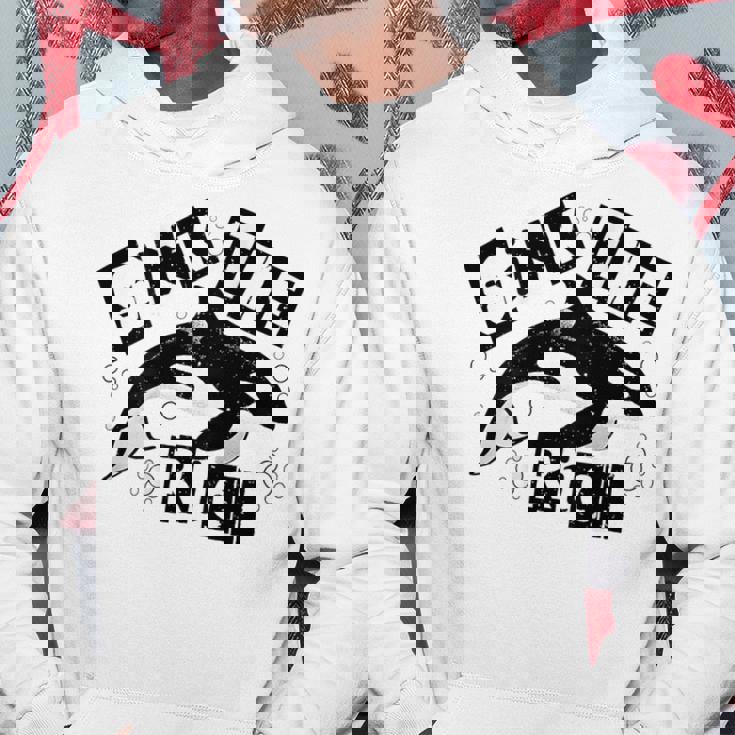 Sink The Rich Gladys Orca Revolutionary Orca Whale Atrás Sudadera Regalos divertidos