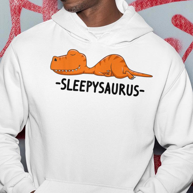 Sleepysaurus Schlaf Schlafanzug Nachthemd Dinosaurier Kapuzenpullover Lustige Geschenke