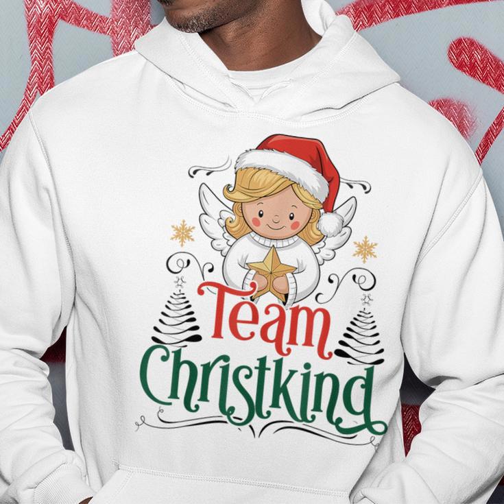 Team Christkind Christmas Eve Family Costume Kapuzenpullover Lustige Geschenke