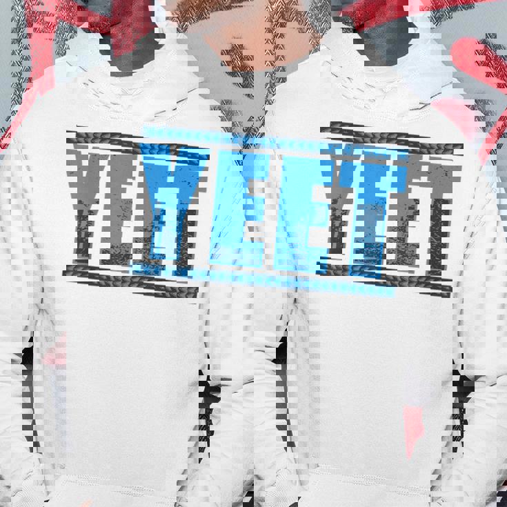 Vintage Yeet Yeet Quotes Blue Kapuzenpullover Lustige Geschenke