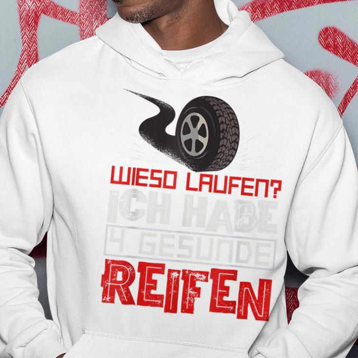 Wieso Laufen Ich Habe Doch 4 Healthy Tyres Tuner Autofan Kapuzenpullover Lustige Geschenke